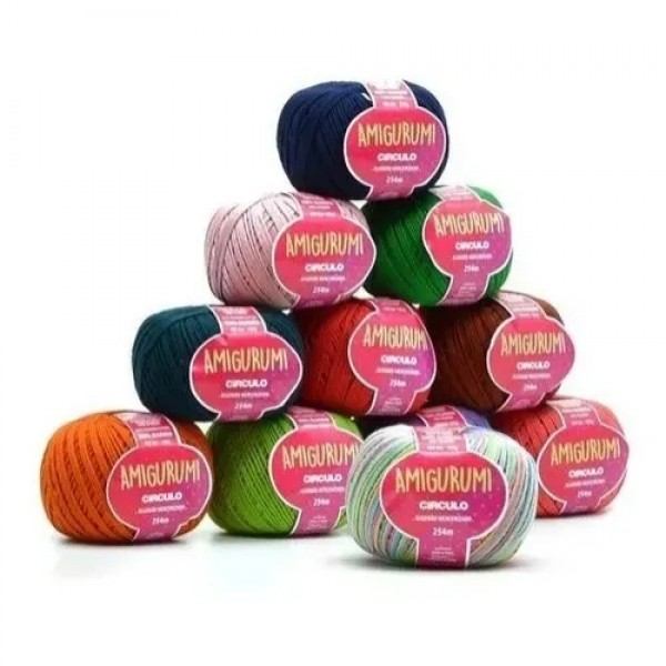 Fio Amigurumi Circulo Rolo com 254 ...